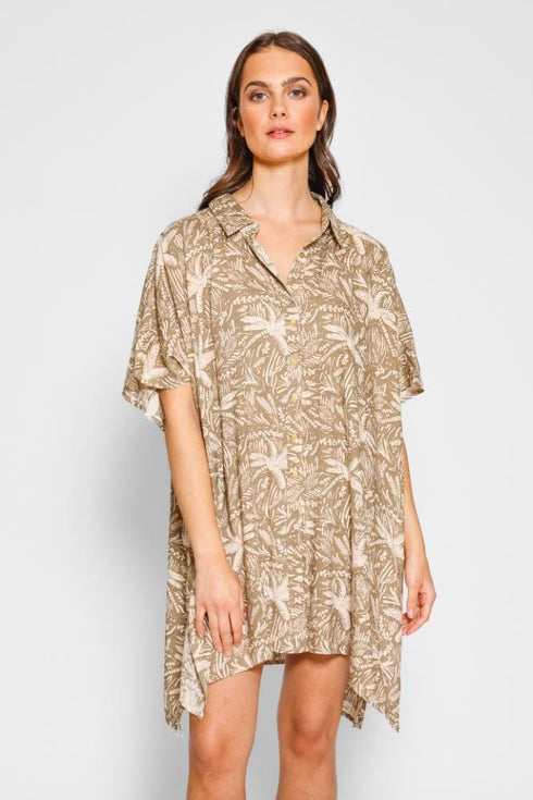 Koy Resort Las Palmas Big Shirt Cover Up
